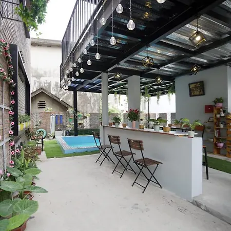 Almor Hostel With Pool In Right Center